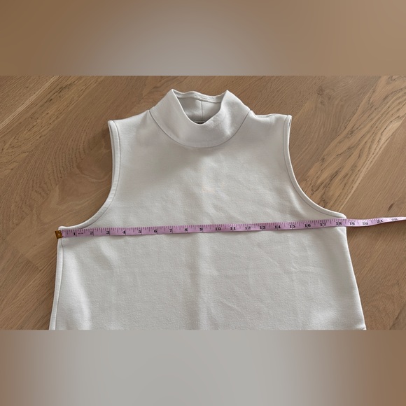 Spanx AirEssentials Mock Neck Dress • White Cloud size medium - Picture 9 of 12